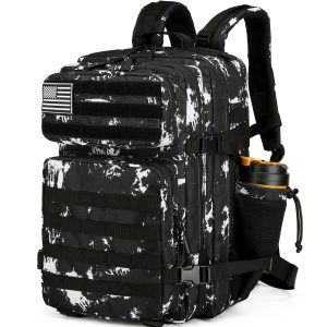25L Molle Hydration Backpack, Daypack for Camping, Mountaineering, Hiking